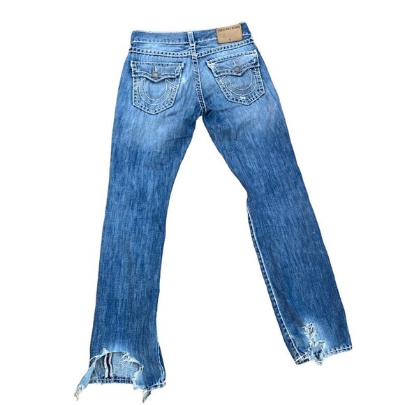 True Religion Jeans Size 30 RICKY SUPER T Blue - Picture 3 of 9